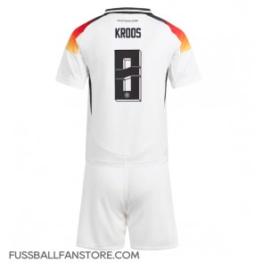 Deutschland Toni Kroos #8 Replik Heimtrikot Kinder EM 2024 Kurzarm (+ Kurze Hosen)